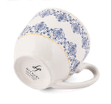 Blue Tapestry - 12 PC. CUP AND SAUCER SET