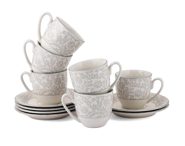 Winter Garden - 12 PC. CUP AND SAUCER SET
