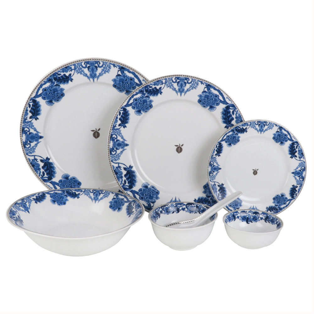 MONSOON 33 PC. DINNER SET RIM SHAPE