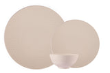 Hitkari Porcelain Blooma White 4 Sied Plate With 4 Veg Bowl And 4 Full Plate