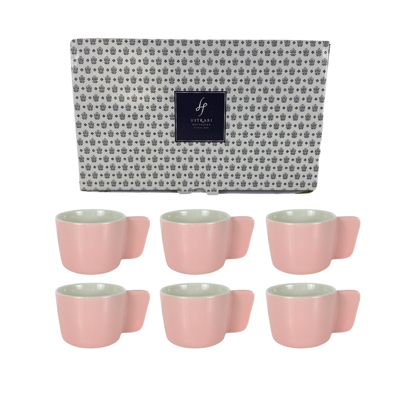 Cups Set of 6pc. M1 - LIGHT PINK