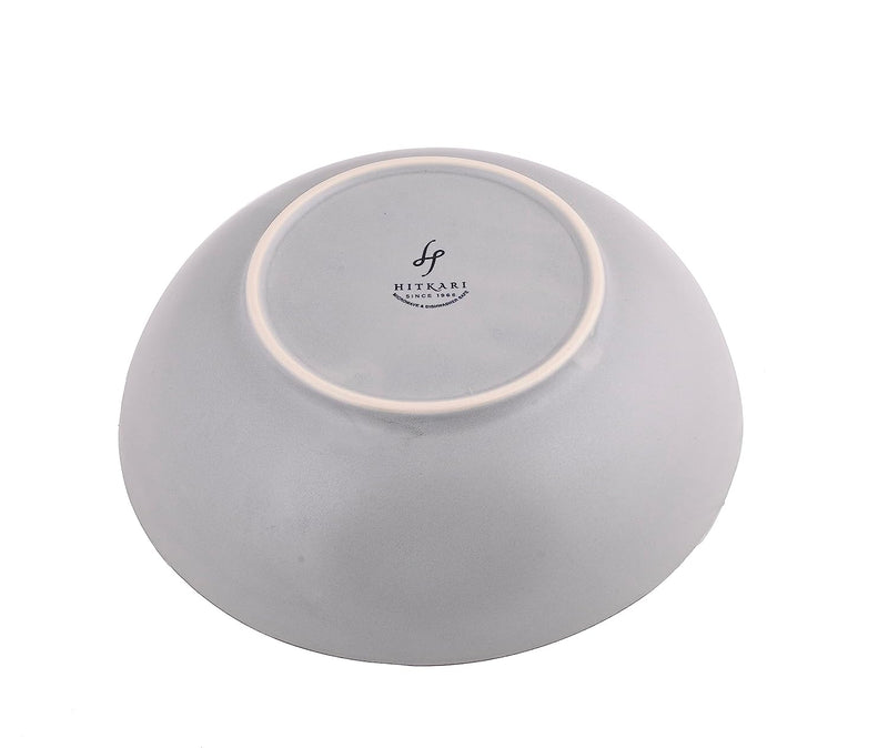 MILA LIGHT GREY SERVING BOWL 2 PC