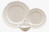 Hitkari Potteries Dinner Set 21 Pcs For Family of 6 | Porcelain Dinner Sets For Gift | Crockery Set For Dining | Food Grade Dinner Plate 6pc/Side Plate 6pc/Katori 6pc,Bowl 2pc/Platter 1pc, Serving Set