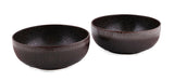 Rustic Brown Serving Bowl 2 PC