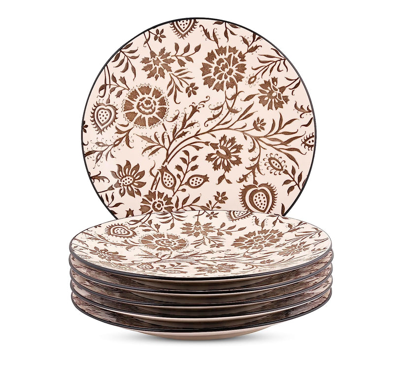 Sulur Grey Side Plate Set Of 6 Pc