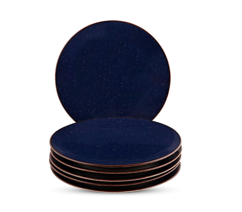 Rustic Navy Side Plate Set of 6 PC