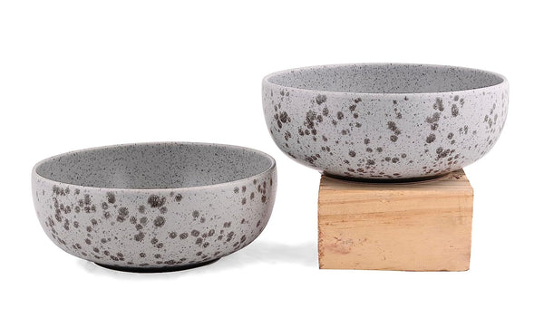 Grey Serving Bowl 2 PCs.