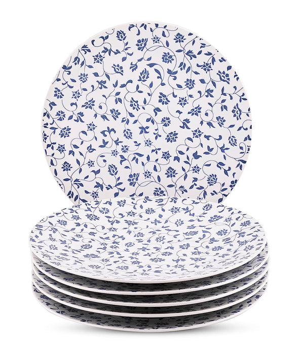 NOEY BLUE SIDE Plate Set Of 6 Pc.