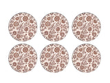Sulur Grey Full Plate Set Of 6 Pc