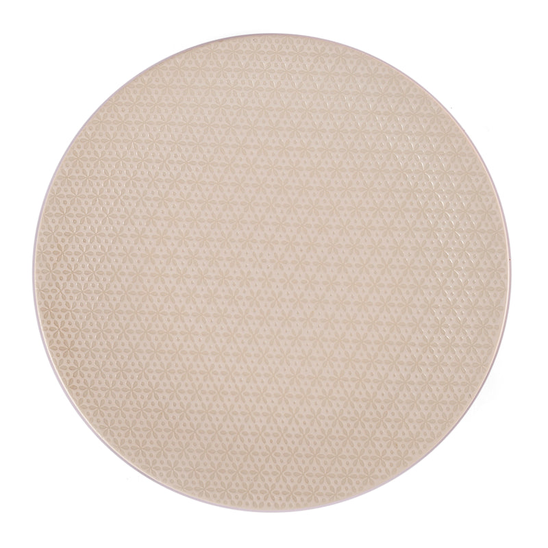 Hitkari Porcelain Blooma White 6 Veg Bowl & 6 Side Plate