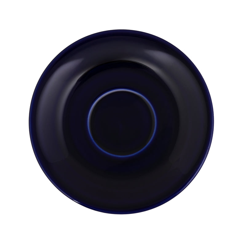 Hitkari Basics Cobalt Glossy Porcelain Cup and Saucer Set | 190ml Elegant Tea & Coffee Set of 12 | Ideal Gift for Housewarming & Festivals