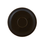 Hitkari Basics Brown Glossy Porcelain Cup and Saucer Set | 240ml Elegant Tea & Coffee Set of 12 | Ideal Gift for Housewarming & Festivals