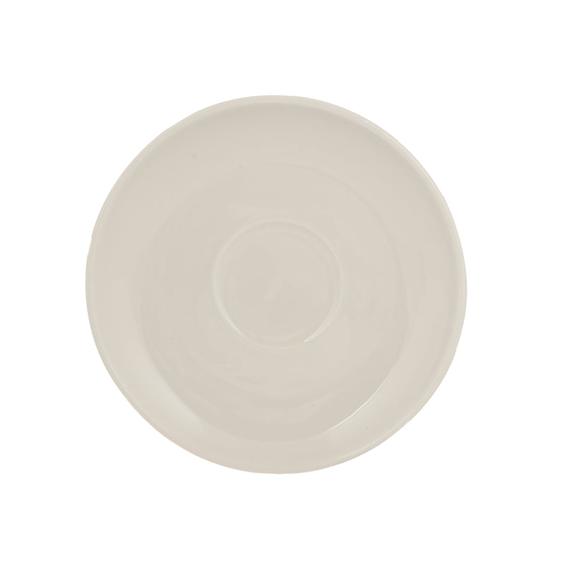 Hitkari Basics Ivory Glossy Porcelain Cup and Saucer Set | 240ml Elegant Tea & Coffee Set of 12 | Ideal Gift for Housewarming & Festivals