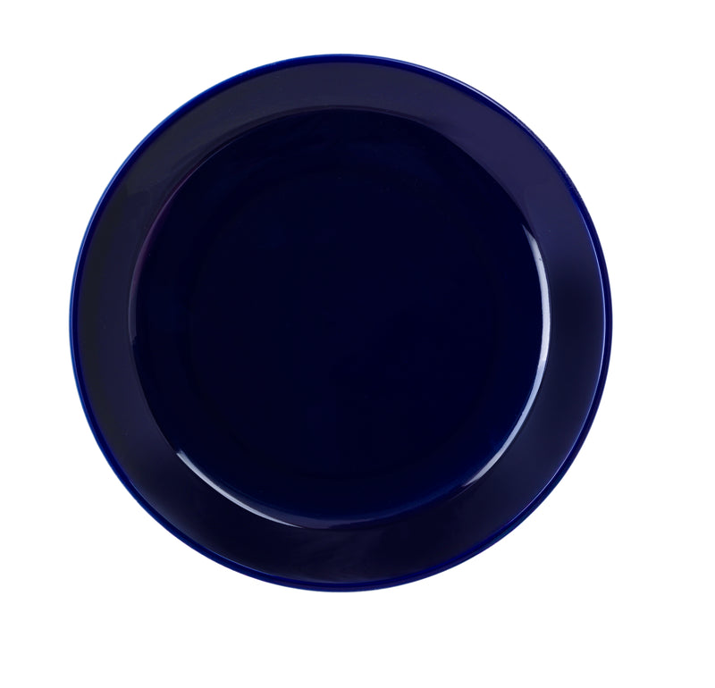 Hitkari Basics Porcelain Glossy Cobalt Dinner Set 33 Pcs | Elegant Dinnerware for Home & Gifting