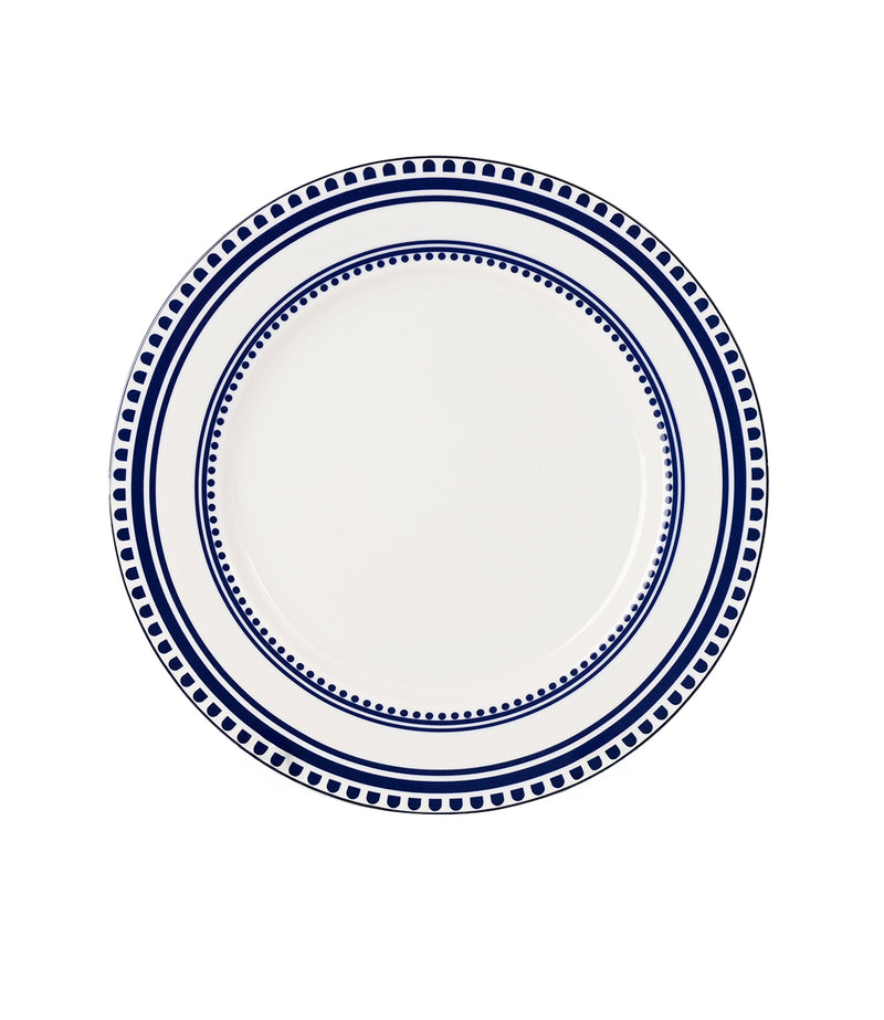 Hitkari Porcelain Renata Dinner Set – 33 Pcs Luxury Dinnerware for 6 | Plates, Bowls & Platter for Home & Kitchen