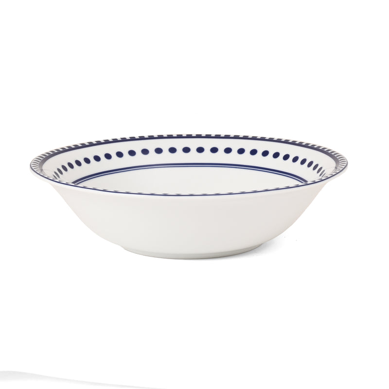 Hitkari Porcelain Renata Dinner Set – 33 Pcs Luxury Dinnerware for 6 | Plates, Bowls & Platter for Home & Kitchen