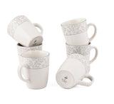 Winter Garden COFFEE MUGS SET OF 6