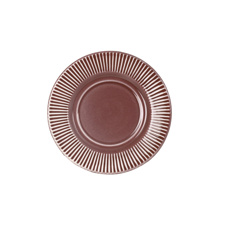 Hitkari Copper-Wash Porcelain Tea Cup & Saucer Set of 6 – Luxury Finish, Microwave & Dishwasher Safe