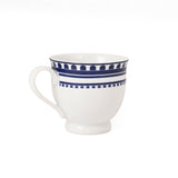 Hitkari Renata Porcelain Tea Cup & Saucer Set of 6 – Elegant Luxury Finish, Microwave & Dishwasher Safe