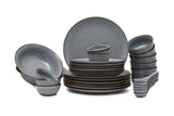 Matt Grey Sky 33 PC. DINNER SET