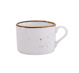 White Sparkle - 12 PC. CUP AND SAUCER SET (AP - 101)