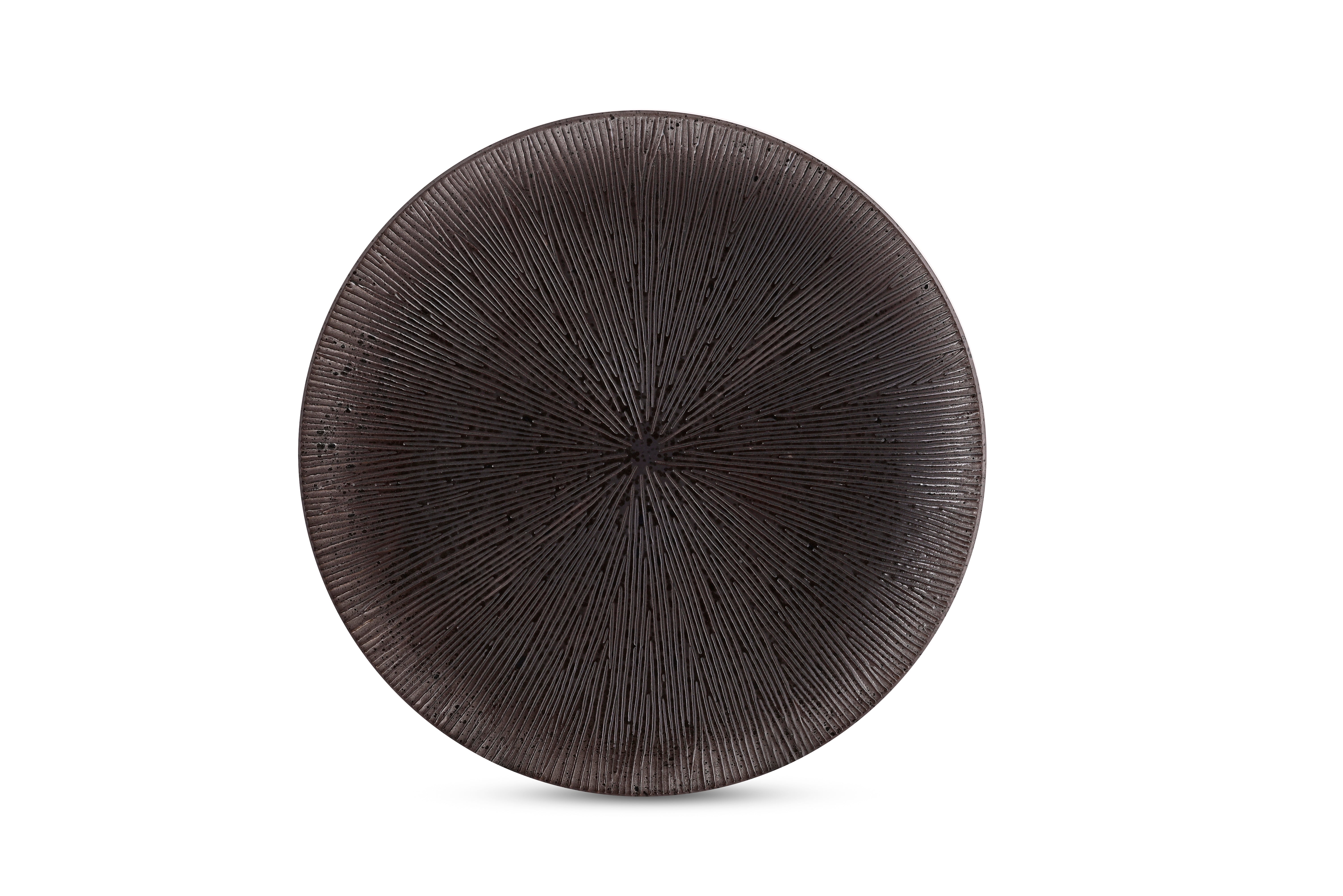 Rustic Brown Rice Plate Set of 1 PC. – Hitkari Potteries