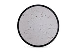 Hitkari Porcelain Raw Grey 8 Full Plate & Side Plate