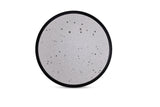 Hitkari Porcelain Raw Grey 4 Sied Plate With 4 Veg Bowl And 4 Full Plate