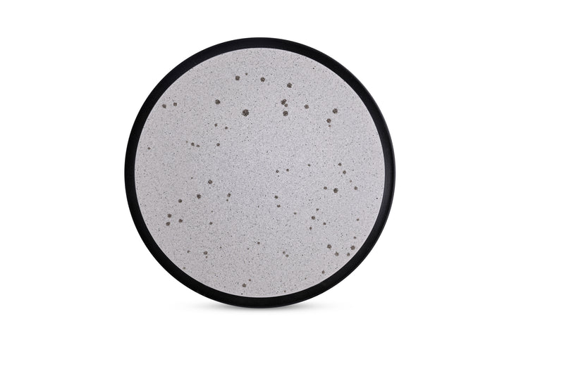 Raw Grey Rice Plate Set of 1 PC.