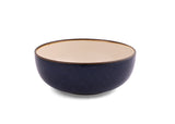 Hitkari Porcelain Rustic Navy 1 Serving Bowl With 8 Veg Bowl And 4 Full Plate