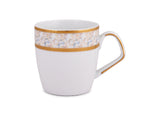 RAINBOW GOLD Coffee Mug 6 PC.