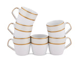 Golden Sand COFFEE MUGS SET OF 6