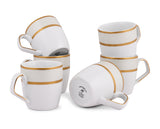 Golden Sand COFFEE MUGS SET OF 6