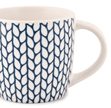 DEW BLUE COFFEE MUGS SET OF 6