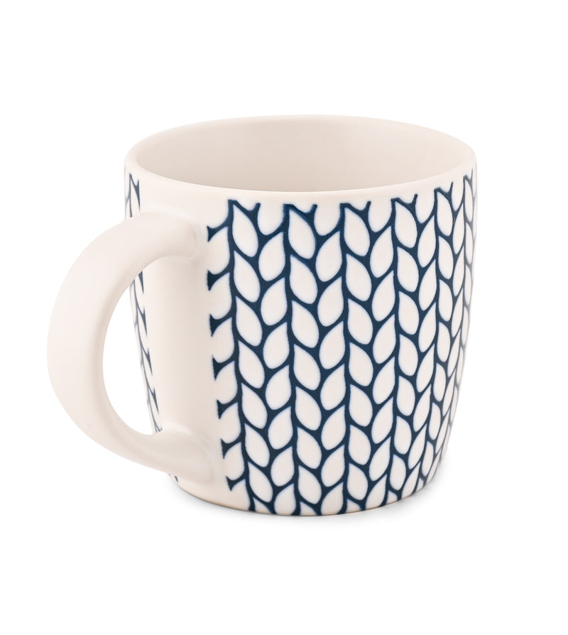 DEW BLUE COFFEE MUGS SET OF 6