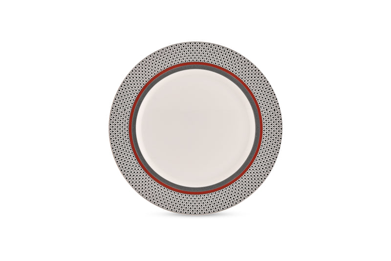 BURGUNDY - 21 PC. DINNER SET