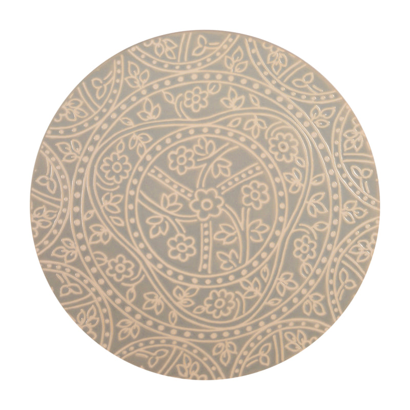 Hitkari Porcelain Mila Light Grey 4 Sied Plate With 4 Veg Bowl And 4 Full Plate