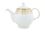 Hitkari Porcelain Golden Glory Tea Set 17 Pc.