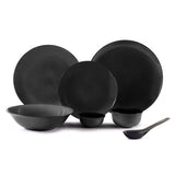 Hitkari Porcelain Grey Night 33 Pc. Dinner Set for 6|for Home & Kitchen | Material: Porcelain |Glazed Dinner Service for 6| 33-Pices, Glaze,Grey Night| Microweb Safe & Dishwasher Safe…