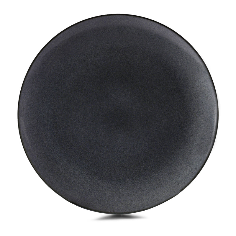 Hitkari Porcelain Grey Night 33 Pc. Dinner Set for 6|for Home & Kitchen | Material: Porcelain |Glazed Dinner Service for 6| 33-Pices, Glaze,Grey Night| Microweb Safe & Dishwasher Safe…