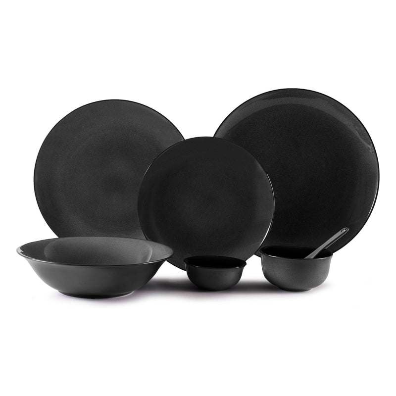 GREY NIGHT - 21 PC. DINNER SET