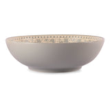Hitkari Porcelain Mila Light Grey 2 Serving Bowl With 4 Veg Bowl And 4 Full Plate