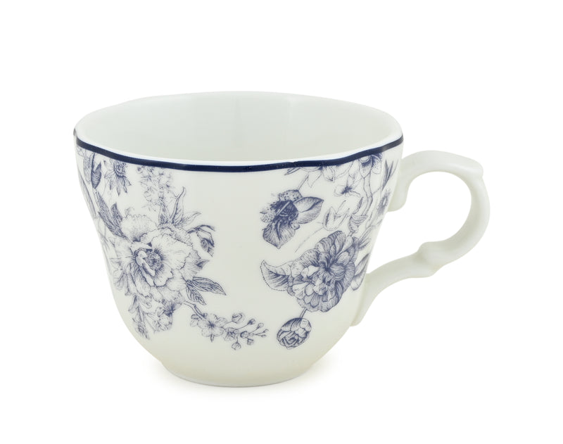 Hitkari Porcelain Persian Blue Tea Set 17 Pc.