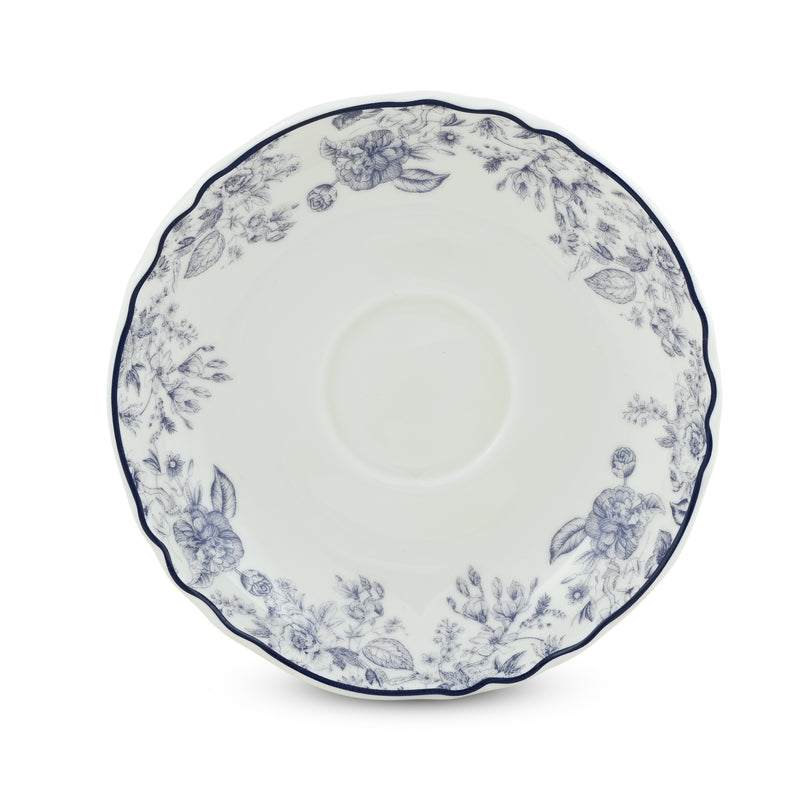 Hitkari Porcelain Persian Blue Tea Set 17 Pc.