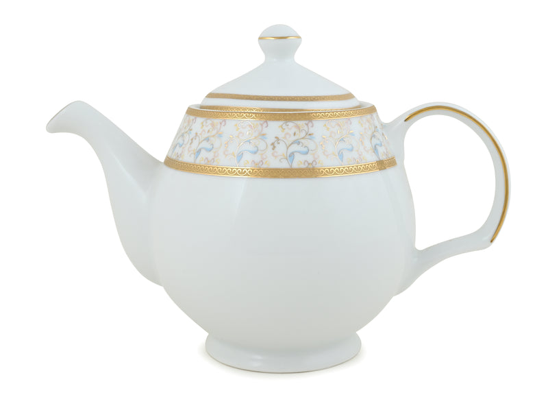 Hitkari Porcelain Rainbow Gold Tea Set 17 Pc.