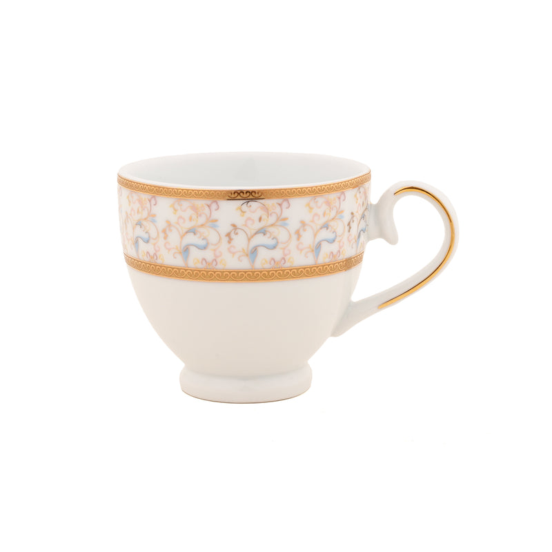 Hitkari Porcelain Rainbow Gold Tea Set 17 Pc.