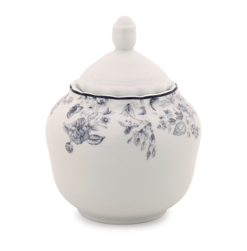 Hitkari Porcelain Persian Blue Tea Set 17 Pc.
