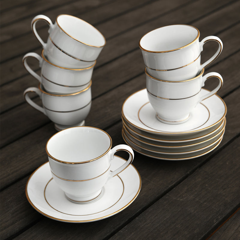 HPC12-2MM GL (16226) - 12 PC. CUP AND SAUCER SET