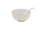 16224C Soup Bowl 6PC. & Soup Spoon 6 PC