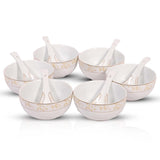 16224C Soup Bowl 6PC. & Soup Spoon 6 PC